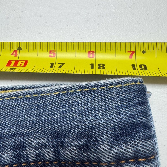 Levis 550 Jeans Mens 40 Blue Relaxed Fit Tapered‎ Leg Mid Wash Denim 38x30 - Picture 13 of 16